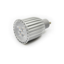 3 years warranty 230V AC Dimmable 7.5w silver finished gu10 30 Deg 120 Deg led spotlight